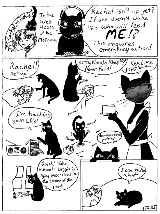 Rachel and Tuna's First Comic, Page 1