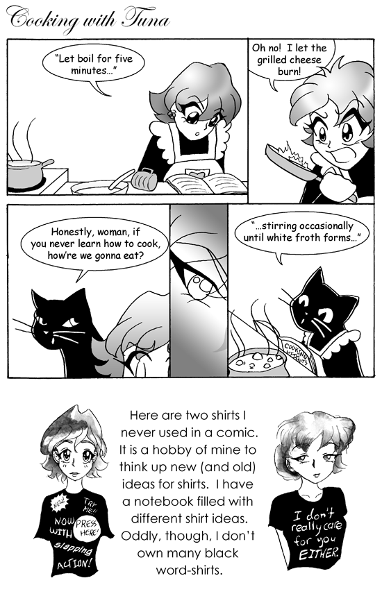 Cooking with Tuna Comic