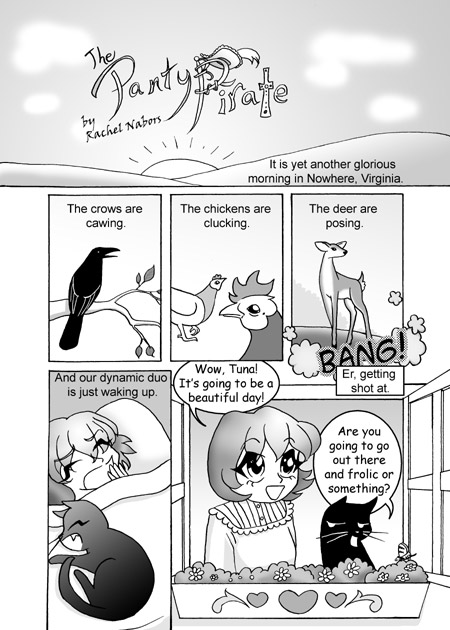 The Panty Pirate Comic, Page 1