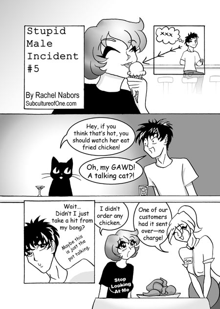 Stupid Male Incident #5 Comic, Page 1