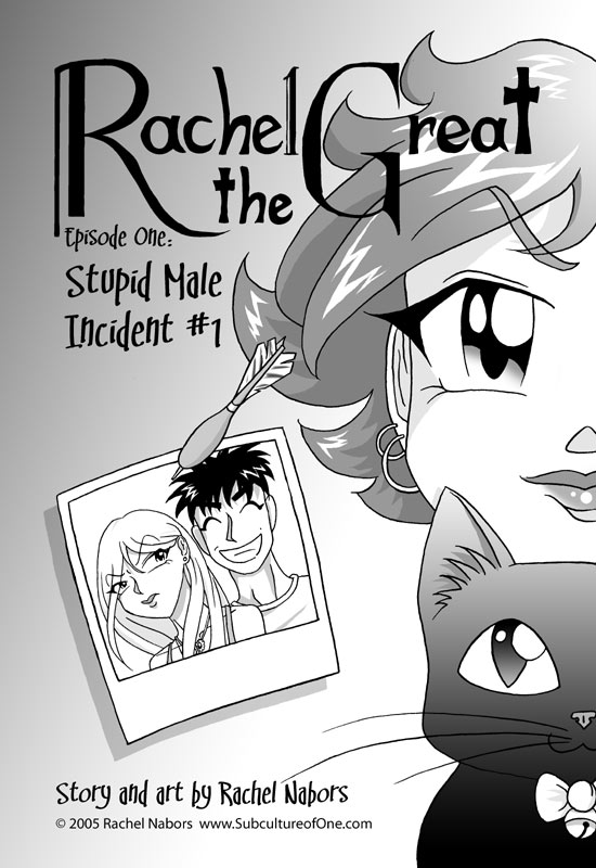Stupid Male Incident #1 Comic, Cover