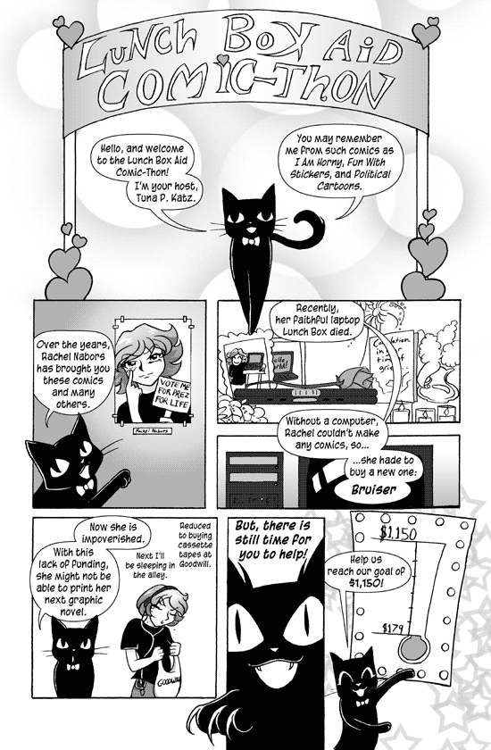 Lunch Box Aid Comic, Page 1