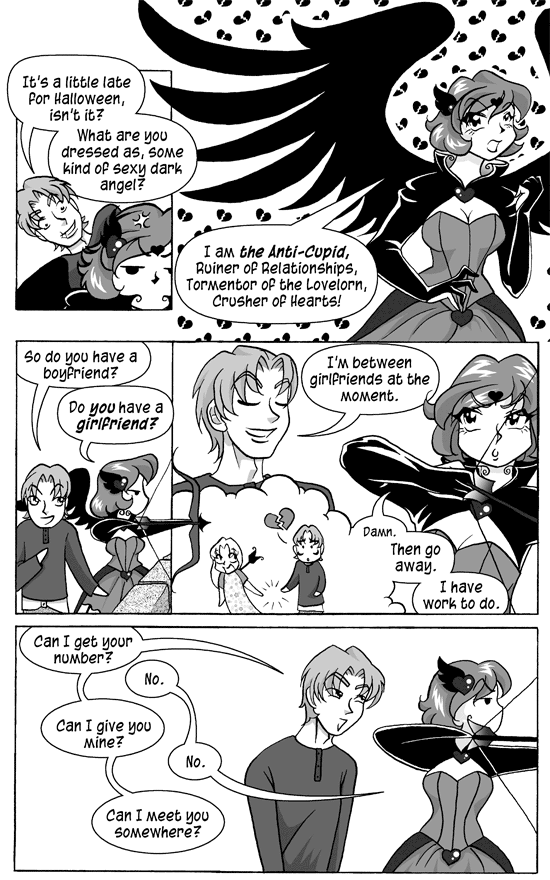 Persistence Is Futile Anti-Cupid Comic, Page 2