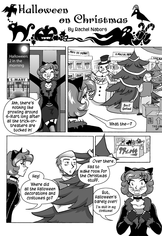 Halloween on Christmas, Page 1