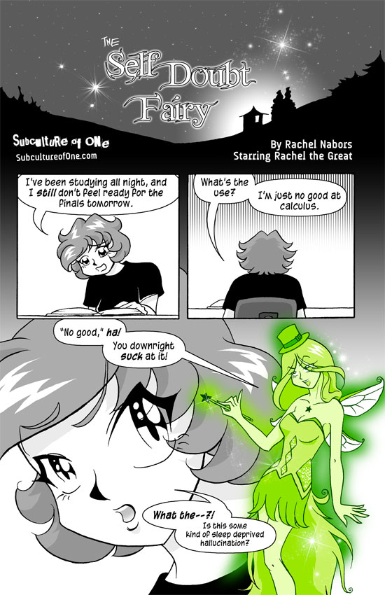 The Self Doubt Fairy, Page 1