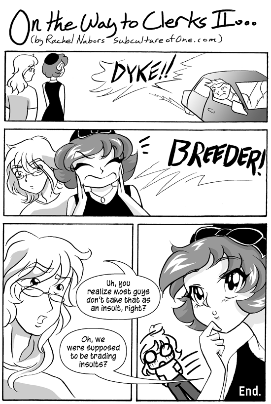 Breeders, one page comic