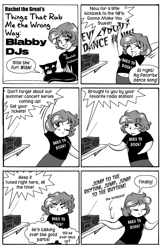 Things That Rub Me the Wrong Way: Blabby DJs, Page 1