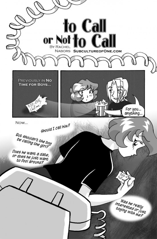 To Call or Not to Call, Page 1