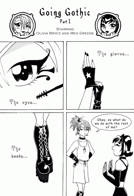 Going Gothic, Page 1