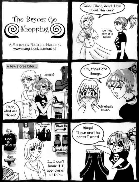 The Bryces Go Shopping, Page 1