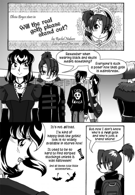 Will the Real Goth Please Stand Out? Page 1
