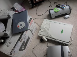 Peripheral Chaos Abandoned peripherals litter my floor like corpses on a battle field.