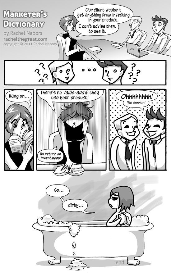 Marketer's Dictionary Marketer's Dictionary comic