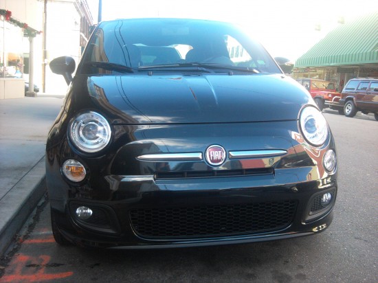 Fiat 500 A fiat 500 car